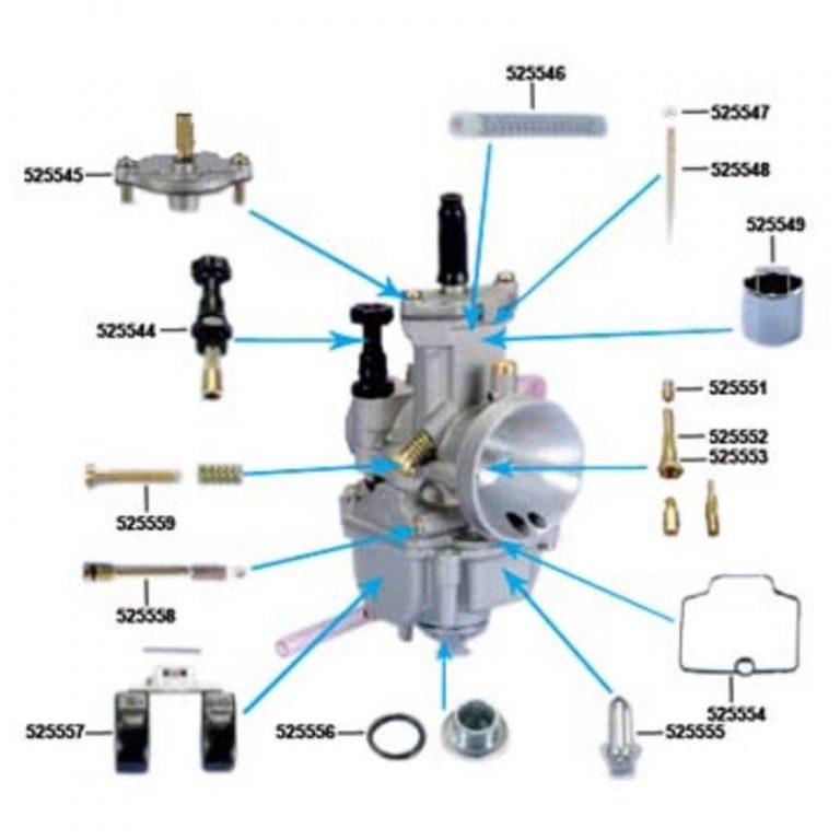 D Sennadel Vergaser Keihin Pwk Cycle Tech